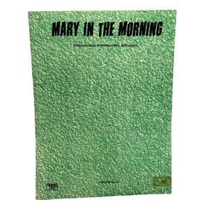 Vintage Sheet Music Mary in the Morning by Al Martino Piano 1967 Johnny Cymbal